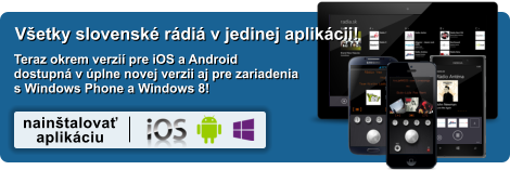 Aplikácia Radia.sk pre smartfóny