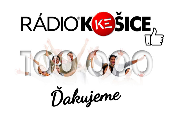 Rádio Košice prekročilo hranicu 100 000 fanúšikov