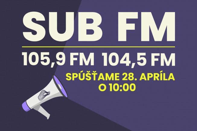 SUB FM spúšťa vysielanie. Čaká ťa poriadne nabitý deň!