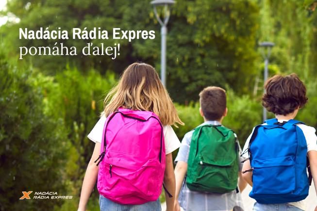 Nadácia Rádia Expres rozširuje pomoc pre deti zo sociálne slabších rodín Nadácia Rádia Expres rozširuje pomoc pre deti zo sociálne slabších rodín
