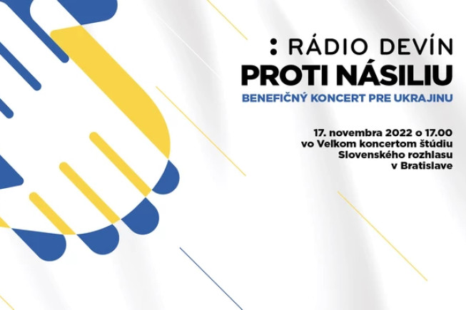 Rádio Devín pripravuje benefičný koncert pre Ukrajinu, pomáhať môžu aj poslucháči Rádio Devín pripravuje benefičný koncert pre Ukrajinu, pomáhať môžu aj poslucháči