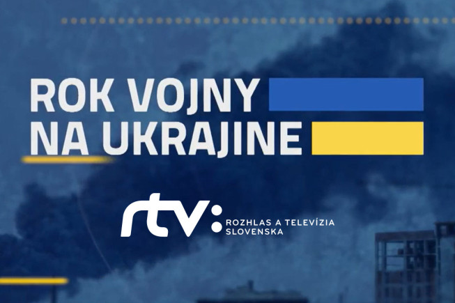 RTVS si rok od vypuknutia vojny na Ukrajine pripomenie tematickým vysielaním
