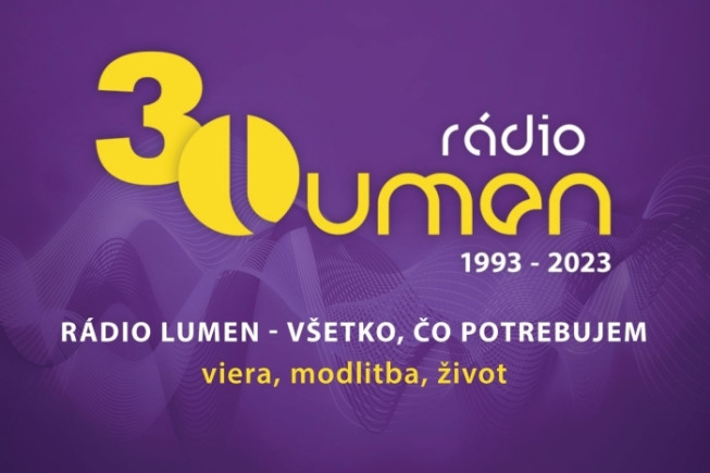 Rádio LUMEN oslavuje 30. výročie svojho založenia