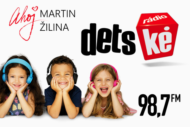 Nová vlna zábavy pre deti: Detské rádio v Žiline a Martine! Nová vlna zábavy pre deti: Detské rádio v Žiline a Martine!