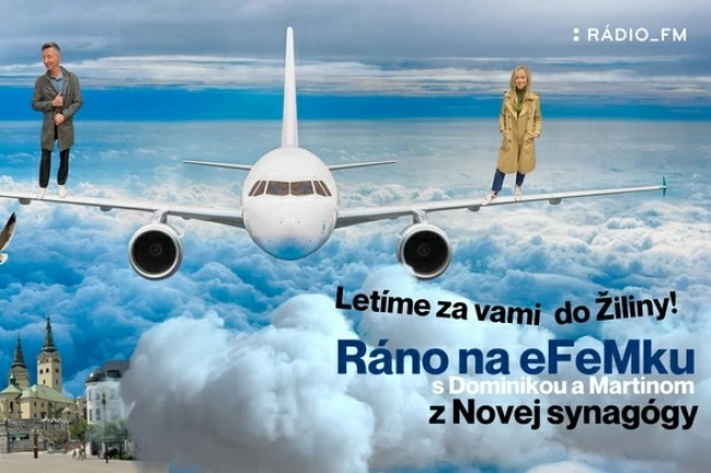 Rádio FM s výnimočným ranným vysielaním zo žilinskej Novej synagógy Rádio FM s výnimočným ranným vysielaním zo žilinskej Novej synagógy
