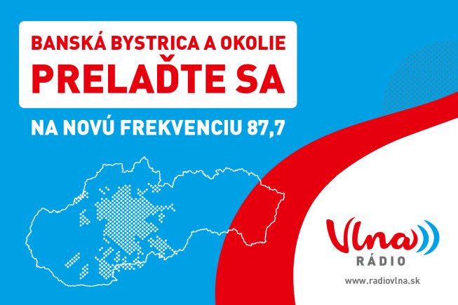Rádio Vlna vysiela v Banskej Bystrici a okolí na novej frekvencii Rádio Vlna vysiela v Banskej Bystrici a okolí na novej frekvencii
