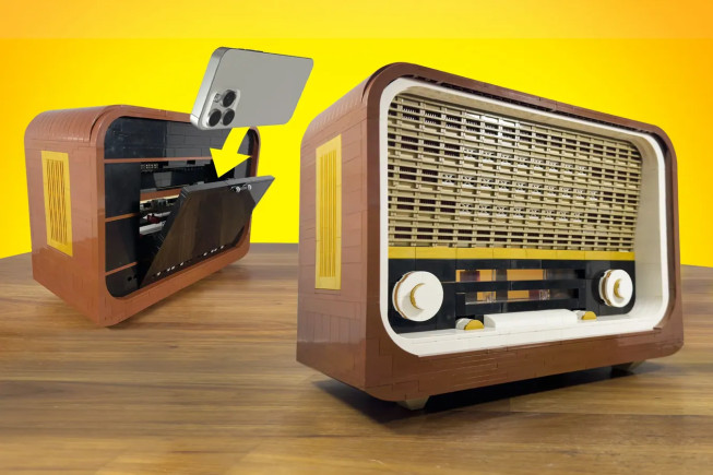 Toto historické LEGO rádio umožní prehrávať hudbu cez váš smartfón