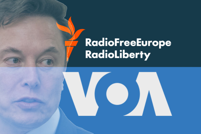 Elon Musk vyzýva na zrušenie rádií Voice of America a Radio Free Europe Elon Musk vyzýva na zrušenie rádií Voice of America a Radio Free Europe