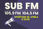 SUB FM spúšťa vysielanie. Čaká ťa poriadne nabitý deň! SUB FM spúšťa vysielanie. Čaká ťa poriadne nabitý deň!