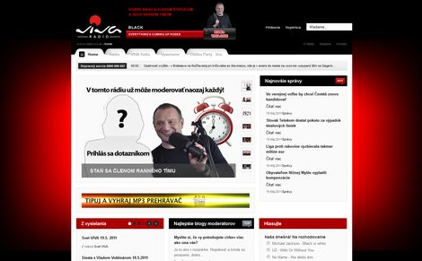 Nový web Rádia Viva